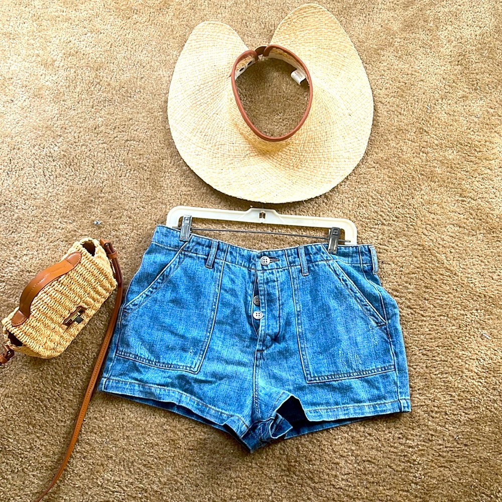 Forever 21 JEANS CARGO SHORTS